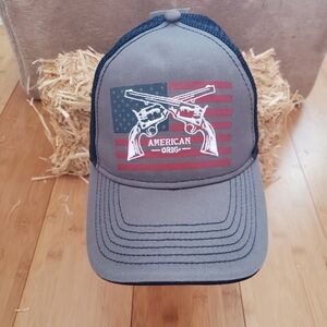 American flag hat
